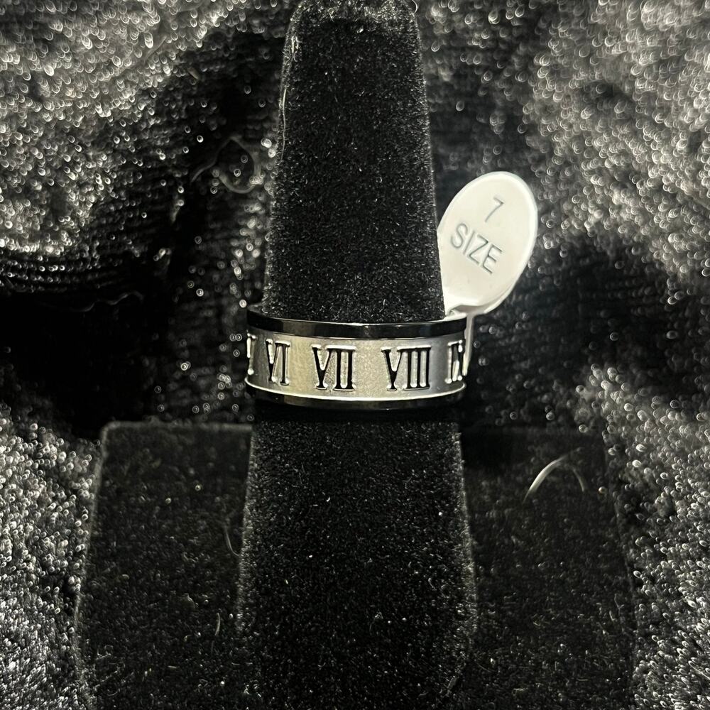 Roman Numeral Ring